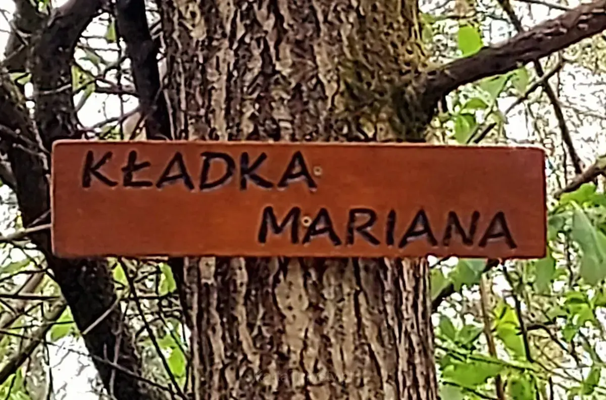 Drewniana kładka na Cyganów