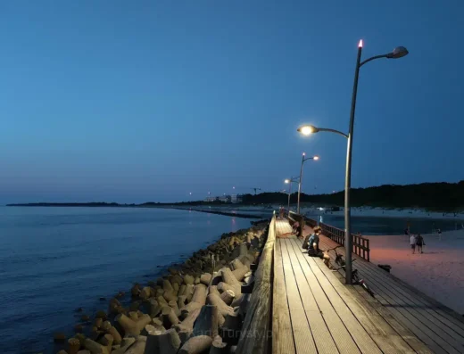Eastern beach in Darłówko