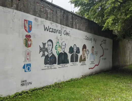 Fontanna w parku miejskim