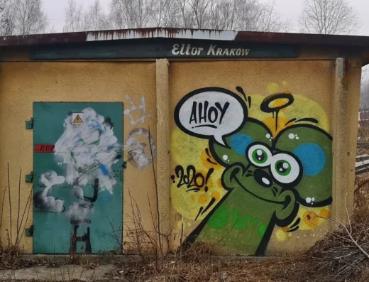 Franek mysza (graffiti)