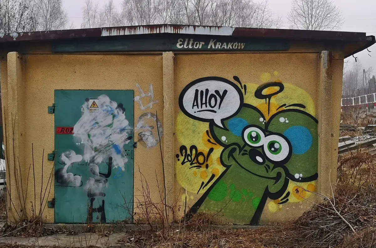 Franek mysza (graffiti)