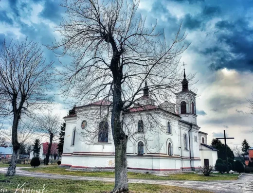 Holy Trinity Roman Catholic church in Dubienka
