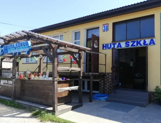 Huta szkła artystycznego w Olsztynku – sklep