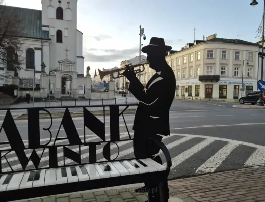 Ławeczka Kwinty z filmu „Vabank”