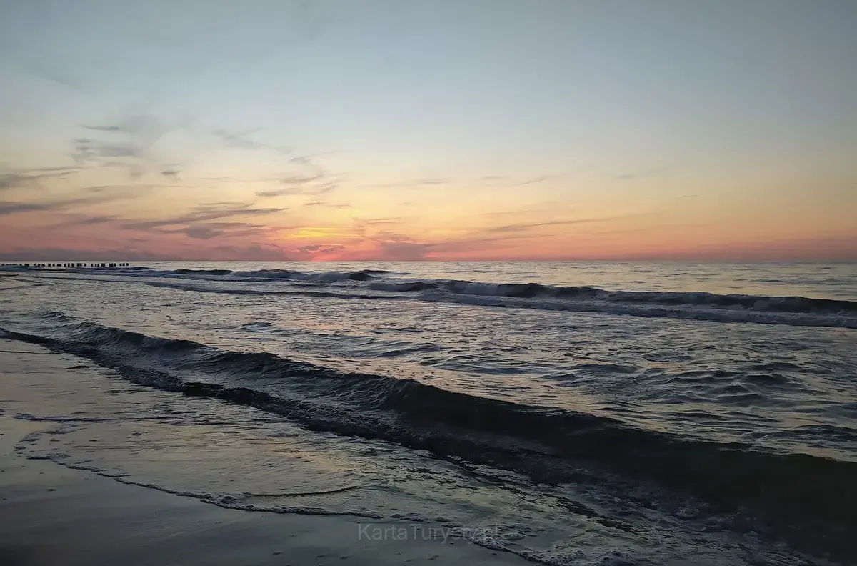 Plaża centralna Dziwnów