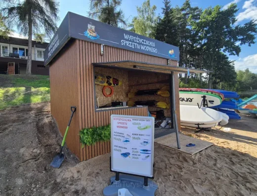 Plaża gminna w Kruklankach