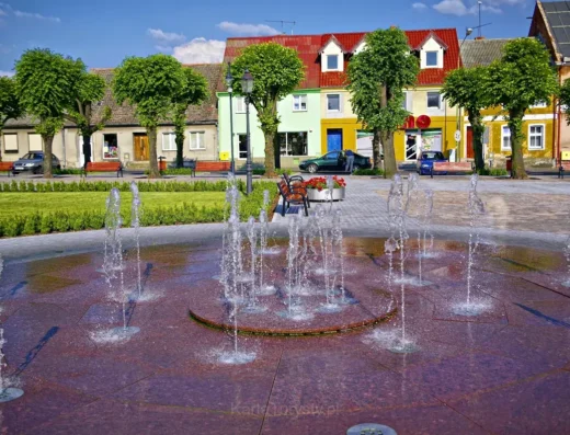Rynek w Książu Wielkopolskim