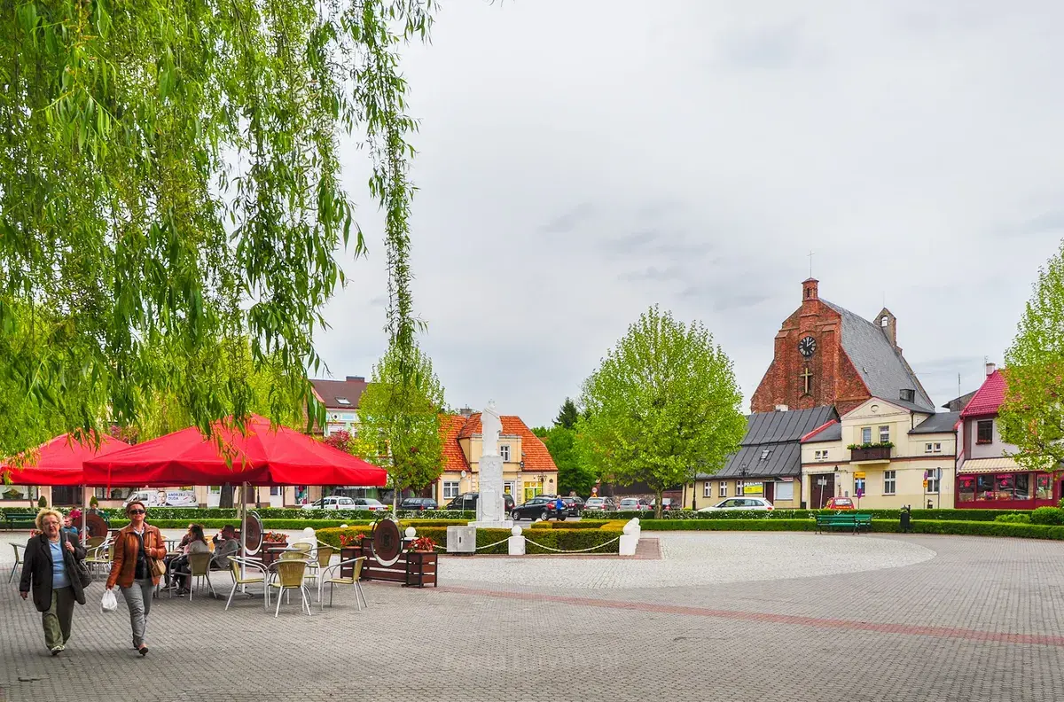 Rynek w Pobiedziskach