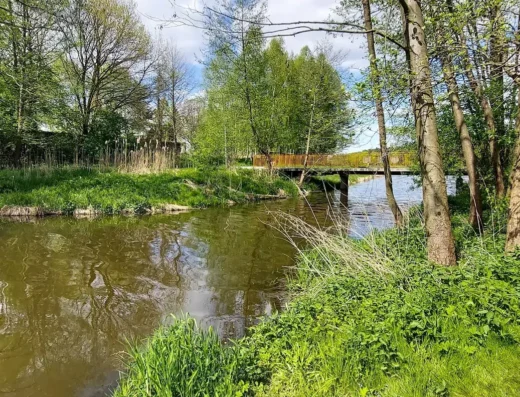 Ścieżka rowerowa wokół Zalew Zadębie