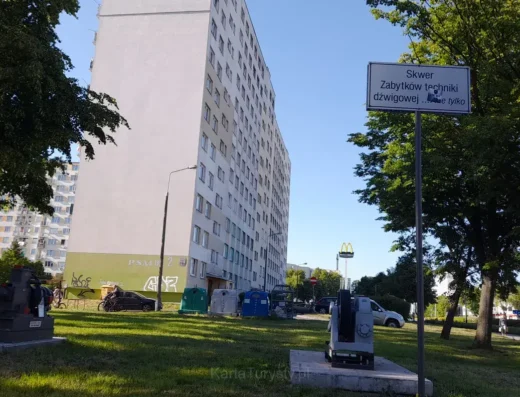 Skwer zabytków techniki dźwigowej