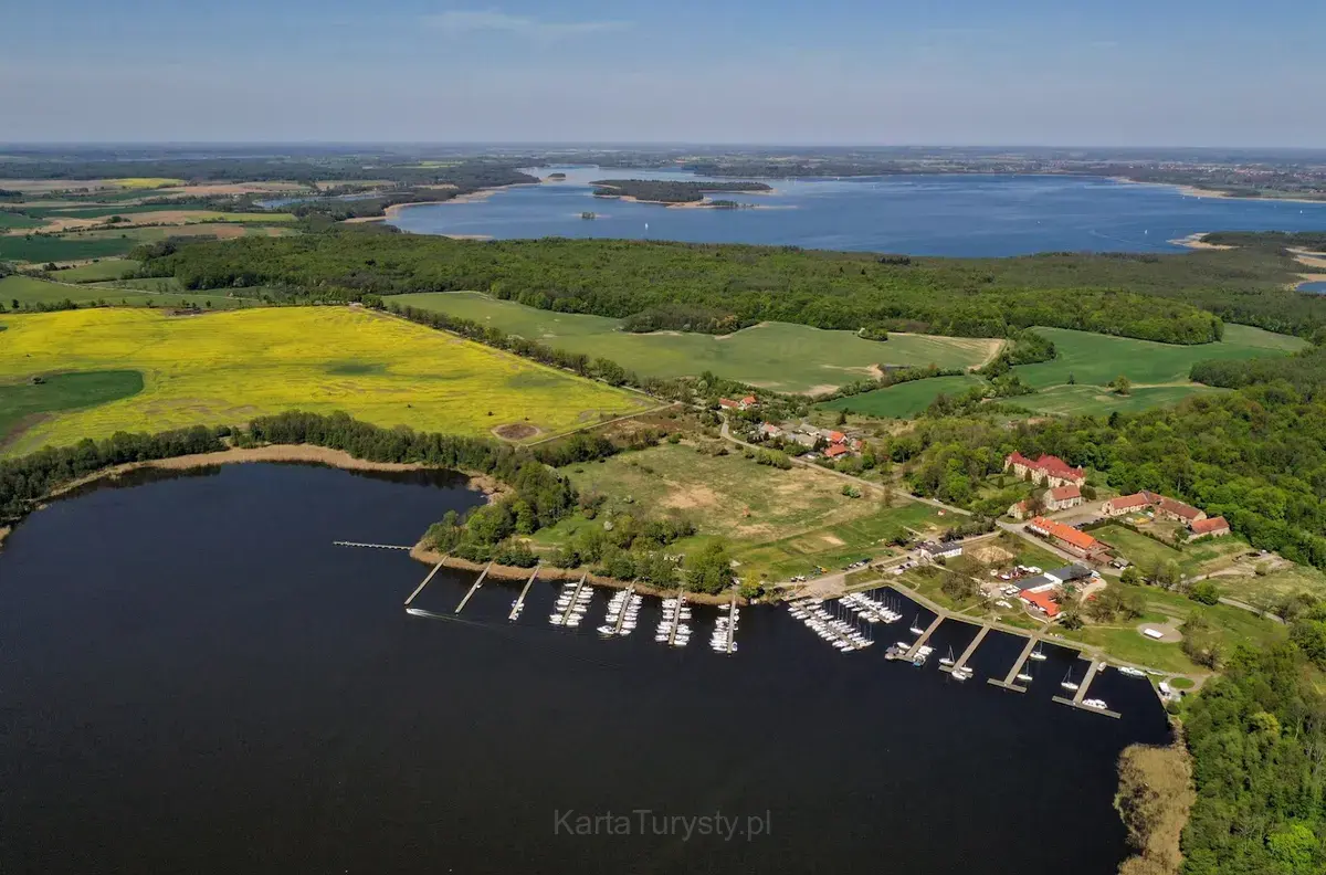 Szlak Rowerowy wokół Jeziora Mamry (Węzeł – Sztynort Port)