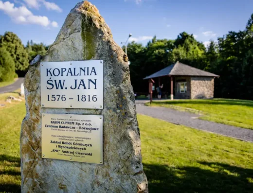 The underground tourist route „Mine St. John” in Krobica