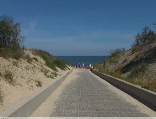 Zejście na plażę nr 23 – Międzywodzie